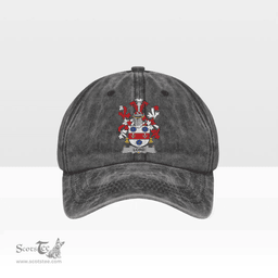 Irish Lord Coat of Arms Family Crest Ireland Denim Cap