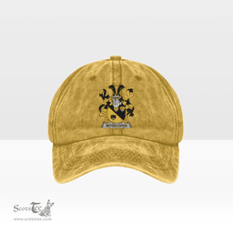 Irish McGeough or McGough Coat of Arms Family Crest Ireland Denim Cap
