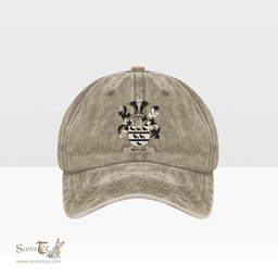 Irish McCoy Coat of Arms Family Crest Ireland Denim Cap