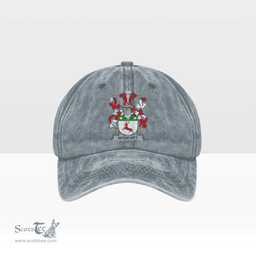 Irish McDevitt Coat of Arms Family Crest Ireland Denim Cap
