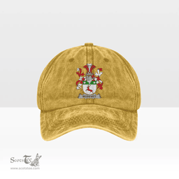Irish McDevitt Coat of Arms Family Crest Ireland Denim Cap