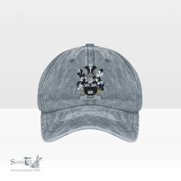 Irish Kent Coat of Arms Family Crest Ireland Denim Cap