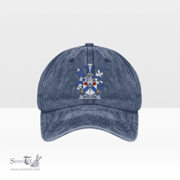 Irish McClure Coat of Arms Family Crest Ireland Denim Cap