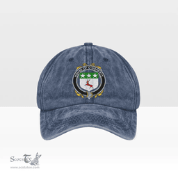 Irish House of O DOHERTY Coat of Arms Family Crest Ireland Denim Cap