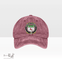 Irish House of O DOHERTY Coat of Arms Family Crest Ireland Denim Cap