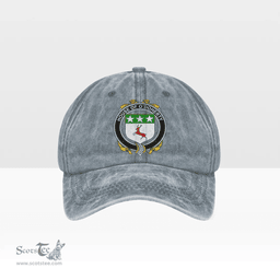 Irish House of O DOHERTY Coat of Arms Family Crest Ireland Denim Cap