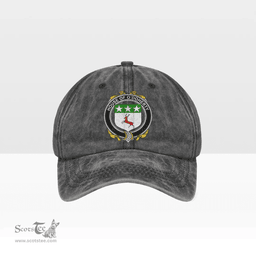 Irish House of O DOHERTY Coat of Arms Family Crest Ireland Denim Cap