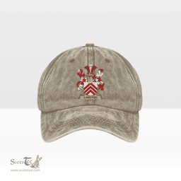 Irish Langton Coat of Arms Family Crest Ireland Denim Cap