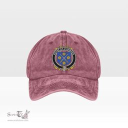 Irish House of O DINNEEN Coat of Arms Family Crest Ireland Denim Cap
