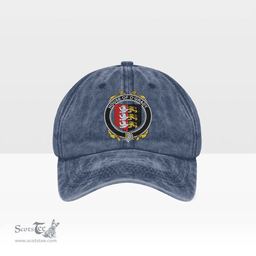 Irish House of O GRADY Coat of Arms Family Crest Ireland Denim Cap