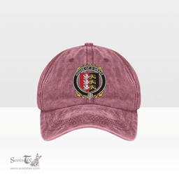 Irish House of O GRADY Coat of Arms Family Crest Ireland Denim Cap