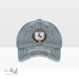Irish House of O CULLINAN Coat of Arms Family Crest Ireland Denim Cap