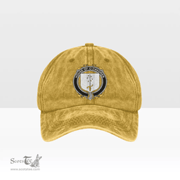 Irish House of O DAVOREN Coat of Arms Family Crest Ireland Denim Cap