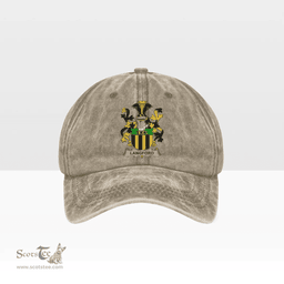Irish Langford Coat of Arms Family Crest Ireland Denim Cap