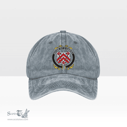 Irish House of O GARVEY Coat of Arms Family Crest Ireland Denim Cap