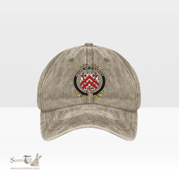 Irish House of O GARVEY Coat of Arms Family Crest Ireland Denim Cap