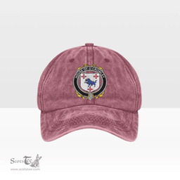 Irish House of O CROWLEY Coat of Arms Family Crest Ireland Denim Cap