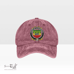 Irish House of O HEFFERNAN Coat of Arms Family Crest Ireland Denim Cap