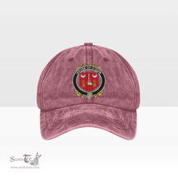 Irish House of O QUIN (Thomond) Coat of Arms Family Crest Ireland Denim Cap
