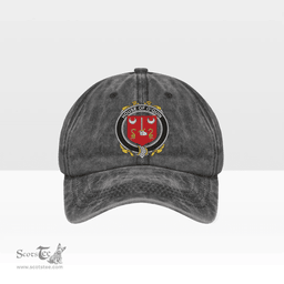 Irish House of O QUIN (Thomond) Coat of Arms Family Crest Ireland Denim Cap