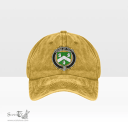 Irish House of TULLY (MACATILLA)) Coat of Arms Family Crest Ireland Denim Cap