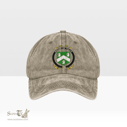 Irish House of TULLY (MACATILLA)) Coat of Arms Family Crest Ireland Denim Cap