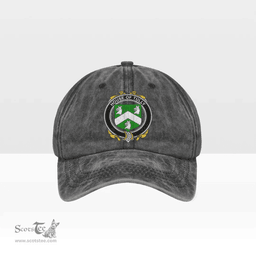 Irish House of TULLY (MACATILLA)) Coat of Arms Family Crest Ireland Denim Cap