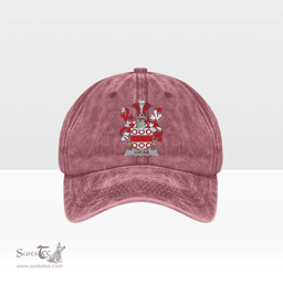 Irish Lucas or Luke Coat of Arms Family Crest Ireland Denim Cap