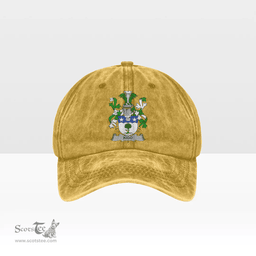 Irish Kidd Coat of Arms Family Crest Ireland Denim Cap