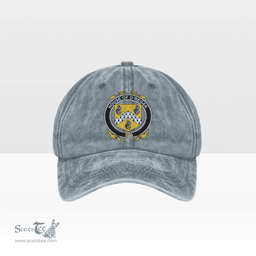 Irish House of O REGAN Coat of Arms Family Crest Ireland Denim Cap
