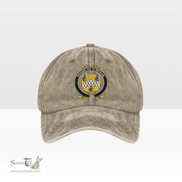 Irish House of O REGAN Coat of Arms Family Crest Ireland Denim Cap