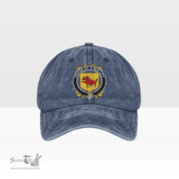 Irish House of O MALLEY Coat of Arms Family Crest Ireland Denim Cap