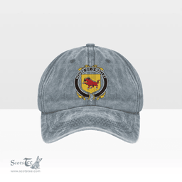 Irish House of O MALLEY Coat of Arms Family Crest Ireland Denim Cap