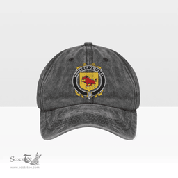 Irish House of O MALLEY Coat of Arms Family Crest Ireland Denim Cap