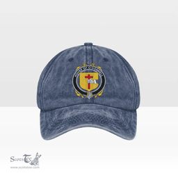 Irish House of O DONNELL Coat of Arms Family Crest Ireland Denim Cap