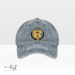 Irish House of O DONNELL Coat of Arms Family Crest Ireland Denim Cap