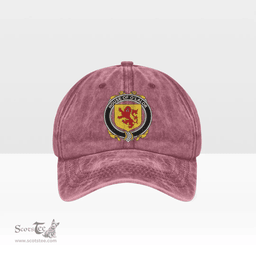 Irish House of O LALOR Coat of Arms Family Crest Ireland Denim Cap