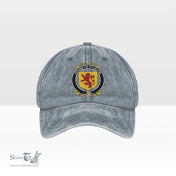 Irish House of O LALOR Coat of Arms Family Crest Ireland Denim Cap