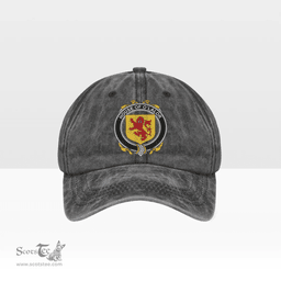 Irish House of O LALOR Coat of Arms Family Crest Ireland Denim Cap