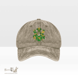 Irish McConville Coat of Arms Family Crest Ireland Denim Cap