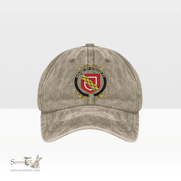 Irish House of O QUIGLEY Coat of Arms Family Crest Ireland Denim Cap