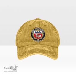 Irish House of O HALLORAN Coat of Arms Family Crest Ireland Denim Cap