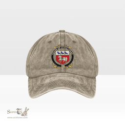 Irish House of O HALLORAN Coat of Arms Family Crest Ireland Denim Cap
