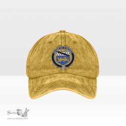 Irish House of O HICKEY Coat of Arms Family Crest Ireland Denim Cap