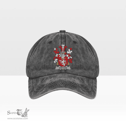 Irish Keegan or Egan Coat of Arms Family Crest Ireland Denim Cap
