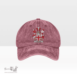 Irish Langan or O Longan Coat of Arms Family Crest Ireland Denim Cap