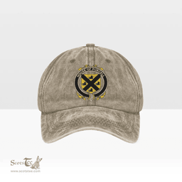 Irish House of PURCELL Coat of Arms Family Crest Ireland Denim Cap