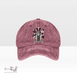Irish Nicholson Coat of Arms Family Crest Ireland Denim Cap
