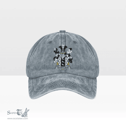 Irish Nicholson Coat of Arms Family Crest Ireland Denim Cap