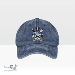 Irish Kirwan or O Kerwin Coat of Arms Family Crest Ireland Denim Cap